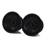 eXtremeRate Solid Black Analog Thumbsticks Buttons Repair for PS4 Controller - P4J0109