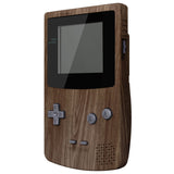 eXtremeRate IPS Ready Upgraded Wood Grain GBC Replacement Shell Full Housing Cover w/ Buttons for Gameboy Color – Fit for GBC OSD IPS & Regular IPS & Standard LCD – Console & IPS Screen NOT Included - QCBS2001