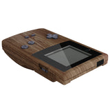 eXtremeRate IPS Ready Upgraded Wood Grain GBC Replacement Shell Full Housing Cover w/ Buttons for Gameboy Color – Fit for GBC OSD IPS & Regular IPS & Standard LCD – Console & IPS Screen NOT Included - QCBS2001