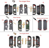 eXtremeRate Replacement DIY Colorful ABXY Buttons Directions Keys Repair Kits for NS Switch JoyCon & OLED JoyCon - AJ109