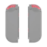eXtremeRate Replacement ABXY Direction Keys SR SL L R ZR ZL Trigger Buttons, Full Set Buttons for NS Switch JoyCon & OLED JoyCon - Cherry Pink - AJ114