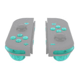 eXtremeRate Replacement ABXY Direction Keys SR SL L R ZR ZL Trigger Buttons, Full Set Buttons for NS Switch JoyCon & OLED JoyCon - Emerald Green - AJ115