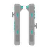 eXtremeRate Replacement ABXY Direction Keys SR SL L R ZR ZL Trigger Buttons, Full Set Buttons for NS Switch JoyCon & OLED JoyCon - Emerald Green - AJ115