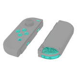 eXtremeRate Replacement ABXY Direction Keys SR SL L R ZR ZL Trigger Buttons, Full Set Buttons for NS Switch JoyCon & OLED JoyCon - Emerald Green - AJ115