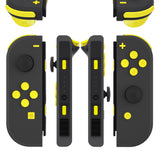 eXtremeRate Sunflower Yellow Replacement DIY Colorful ABXY Buttons Directions Keys Repair Kits with Tools for NS Switch JoyCon & OLED JoyCon - JoyCon Shell NOT Included - AJ118