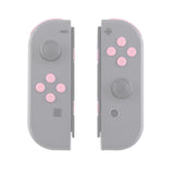 eXtremeRate Cherry Blossoms Pink Replacement ABXY Direction Keys SR SL L R ZR ZL Trigger Buttons Springs, Full Set Buttons Repair Kits with Tools for NS Switch JoyCon & OLED JoyCon - JoyCon Shell NOT Included - AJ206