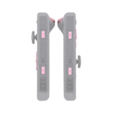 eXtremeRate Cherry Blossoms Pink Replacement ABXY Direction Keys SR SL L R ZR ZL Trigger Buttons Springs, Full Set Buttons Repair Kits with Tools for NS Switch JoyCon & OLED JoyCon - JoyCon Shell NOT Included - AJ206