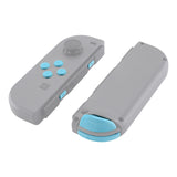 eXtremeRate Heaven Blue Replacement ABXY Direction Keys SR SL L R ZR ZL Trigger Buttons Springs, Full Set Buttons Repair Kits with Tools for NS Switch JoyCon & OLED JoyCon - JoyCon Shell NOT Included- AJ207