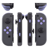 eXtremeRate Light Violet Replacement ABXY Direction Keys SR SL L R ZR ZL Trigger Buttons Springs, Full Set Buttons Repair Kits with Tools for NS Switch JoyCon & OLED JoyCon - JoyCon Shell NOT Included  - AJ209