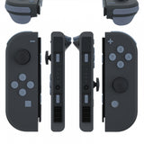 eXtremeRate Slate Gray Replacement ABXY Direction Keys SR SL L R ZR ZL Trigger Buttons Springs, Full Set Buttons Repair Kits with Tools for NS Switch JoyCon & OLED JoyCon - JoyCon Shell NOT Included - AJ220