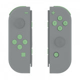 eXtremeRate Matcha Green Replacement ABXY Direction Keys SR SL L R ZR ZL Trigger Buttons Springs, Full Set Buttons Repair Kits with Tools for NS Switch JoyCon & OLED JoyCon - JoyCon Shell NOT Included - AJ222