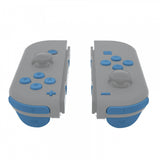 eXtremeRate Airforce Blue Replacement ABXY Direction Keys SR SL L R ZR ZL Trigger Buttons Springs, Full Set Buttons Repair Kits with Tools for NS Switch JoyCon & OLED JoyCon - JoyCon Shell NOT Included - AJ224