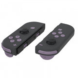 eXtremeRate Dark Grayish Violet Replacement ABXY Direction Keys SR SL L R ZR ZL Trigger Buttons Springs, Full Set Buttons Repair Kits with Tools for NS Switch JoyCon & OLED JoyCon - JoyCon Shell NOT Included - AJ227