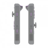 eXtremeRate Dark Grayish Violet Replacement ABXY Direction Keys SR SL L R ZR ZL Trigger Buttons Springs, Full Set Buttons Repair Kits with Tools for NS Switch JoyCon & OLED JoyCon - JoyCon Shell NOT Included - AJ227