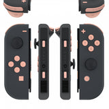 eXtremeRate Mandys Pink Replacement ABXY Direction Keys SR SL L R ZR ZL Trigger Buttons Springs, Full Set Buttons Repair Kits with Tools for NS Switch JoyCon & OLED JoyCon - JoyCon Shell NOT Included - AJ229