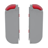 eXtremeRate Replacement ABXY Direction Keys SR SL L R ZR ZL Trigger Buttons, Full Set Buttons for NS Switch JoyCon & OLED JoyCon - Passion Red - AJ231