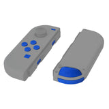 eXtremeRate Blue Replacement ABXY Direction Keys SR SL L R ZR ZL Trigger Buttons Springs, Full Set Buttons Repair Kits with Tools for NS Switch JoyCon & OLED JoyCon - JoyCon Shell NOT Included - AJ232