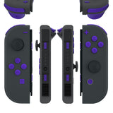 eXtremeRate Purple Replacement ABXY Direction Keys SR SL L R ZR ZL Trigger Buttons Springs, Full Set Buttons Repair Kits with Tools for NS Switch JoyCon & OLED JoyCon - JoyCon Shell NOT Included - AJ234