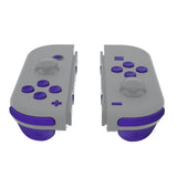 eXtremeRate Purple Replacement ABXY Direction Keys SR SL L R ZR ZL Trigger Buttons Springs, Full Set Buttons Repair Kits with Tools for NS Switch JoyCon & OLED JoyCon - JoyCon Shell NOT Included - AJ234