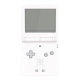 eXtremeRate Light Gray Custom Full Set Buttons for Gameboy Advance SP, Replacement A B L R Button Power On Off Volume Button D-pad Key for GBA SP Console - Console NOT Included - ASPJ112