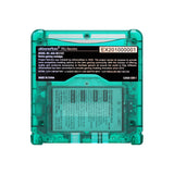 IPS Ready Upgraded eXtremeRate Emerald Green Custom Replacement Housing Shell for Gameboy Advance SP GBA SP – Compatible with Both IPS & Standard LCD – Console & Screen NOT Included - ASPM5003