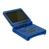 IPS Ready Upgraded eXtremeRate Clear Blue Custom Replacement Housing Shell for Gameboy Advance SP GBA SP – Compatible with Both IPS & Standard LCD – Console & Screen NOT Included - ASPM5004