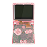 IPS Ready Upgraded eXtremeRate Cherry Pink Custom Replacement Housing Shell for Gameboy Advance SP GBA SP – Compatible with Both IPS & Standard LCD – Console & Screen NOT Included - ASPM5007