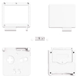 eXtremeRate IPS Ready Upgraded White Custom Replacement Housing Shell for Gameboy Advance SP GBA SP – Compatible with Both IPS & Standard LCD – Console & Screen NOT Included - ASPP3002