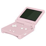 eXtremeRate IPS Ready Upgraded Cherry Blossoms Pink Custom Replacement Housing Shell for Gameboy Advance SP GBA SP – Compatible with Both IPS & Standard LCD – Console & Screen NOT Included - ASPP3003