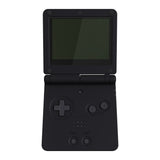 eXtremeRate IPS Ready Upgraded Black Glossy Custom Replacement Housing Shell for Gameboy Advance SP GBA SP – Compatible with Both IPS & Standard LCD – Console & Screen NOT Included - ASPP3005