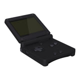 eXtremeRate IPS Ready Upgraded Black Glossy Custom Replacement Housing Shell for Gameboy Advance SP GBA SP – Compatible with Both IPS & Standard LCD – Console & Screen NOT Included - ASPP3005