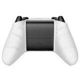 PlayVital White Pure Series Anti-Slip Silicone Cover Skin for Xbox Series X Controller, Soft Rubber Case Protector for Xbox Series S Controller with White Thumb Grip Caps - BLX3002