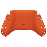 eXtremeRate Orange Soft Touch Replacement Back Shell w/ Battery Cover for Xbox Series S/X Controller - Controller & Side Rails NOT Included - BX3P304