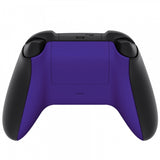 eXtremeRate Purple Soft Touch Replacement Back Shell w/ Battery Cover for Xbox Series S/X Controller - Controller & Side Rails NOT Included - BX3P307