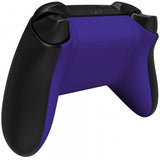 eXtremeRate Purple Soft Touch Replacement Back Shell w/ Battery Cover for Xbox Series S/X Controller - Controller & Side Rails NOT Included - BX3P307