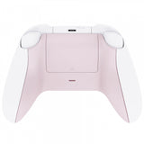 eXtremeRate Cherry Blossoms Pink Replacement Back Shell w/ Battery Cover for Xbox Series S/X Controller - Controller & Side Rails NOT Included - BX3P312