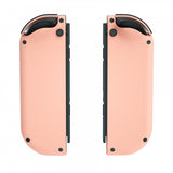 eXtremeRate Mandys Pink Joycon Handheld Controller Housing with ABXY Direction Buttons, DIY Replacement Shell Case for NS Switch JoyCon & OLED JoyCon – Console Shell NOT Included - CP329