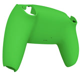 eXtremeRate Green Soft Touch Custom Back Housing Bottom Shell Compatible with ps5 Controller, Replacement Back Shell Cover Compatible with ps5 Controller - DPFP3006