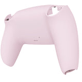 eXtremeRate Cherry Blossoms Pink Grip Custom Back Housing Bottom Shell Compatible with ps5 Controller, Replacement Back Shell Cover Compatible with ps5 Controller - DPFP3012