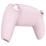 eXtremeRate Cherry Blossoms Pink Grip Custom Back Housing Bottom Shell Compatible with ps5 Controller, Replacement Back Shell Cover Compatible with ps5 Controller - DPFP3012