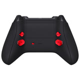 eXtremeRate Chrome Red Replacement Redesigned K1 K2 K3 K4 Back Buttons Paddles & Toggle Switch for Xbox Series X/S Controller eXtremerate Hope Remap Kit - Controller & Hope Remap Board NOT Included - DX3D4003