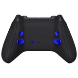 eXtremeRate Chrome Blue Replacement Redesigned K1 K2 K3 K4 Back Buttons Paddles & Toggle Switch for Xbox Series X/S Controller eXtremerate Hope Remap Kit - Controller & Hope Remap Board NOT Included - DX3D4004