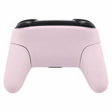 eXtremeRate Cherry Blossoms Pink Faceplate Backplate Handles Cover, Octagonal Gated Sticks Design DIY Replacement Grip Housing Shell for Nintendo Switch Pro Controller- Controller NOT Included - FRE603