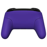 eXtremeRate Purple Faceplate Backplate Handles Cover, Octagonal Gated Sticks Design DIY Replacement Grip Housing Shell for NS Switch Pro Controller - Controller NOT Included - FRE613