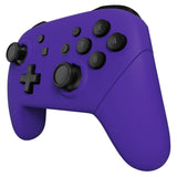 eXtremeRate Purple Faceplate Backplate Handles Cover, Octagonal Gated Sticks Design DIY Replacement Grip Housing Shell for NS Switch Pro Controller - Controller NOT Included - FRE613