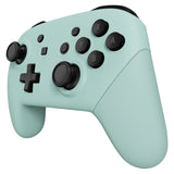 eXtremeRate Light Cyan Faceplate Backplate Handles for NS Switch Pro Controller, DIY Replacement Grip Housing Shell Cover for NS Switch Pro - Controller NOT Included - FRP327