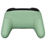 eXtremeRate Matcha Green Faceplate Backplate Handles for NS Switch Pro Controller, DIY Replacement Grip Housing Shell Cover for NS Switch Pro - Controller NOT Included - FRP339