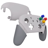 eXtremeRate SFC SNES Classic EU Style Faceplate Backplate Handles for NS Switch Pro Controller - Controller NOT Included - FRT103