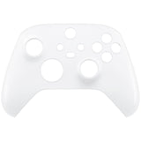 eXtremeRate Solid White Replacement Front Housing Shell for Xbox Series X Controller, Custom Cover Faceplate for Xbox Series S Controller - Controller NOT Included - FX3M507