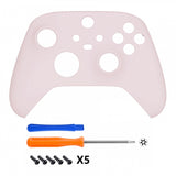 eXtremeRate Cherry Blossoms Pink Replacement Part Faceplate, Housing Shell Case for Xbox Series S & Xbox Series X Controller Accessories - Controller NOT Included - FX3P312